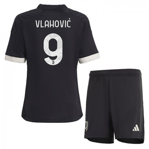 Juventus Vlahovic 9 Voetbaltenue 3e 2023-24 - Kind Juventus Vlahovic 9 Voetbaltenue 3e 2023-24 - Kind